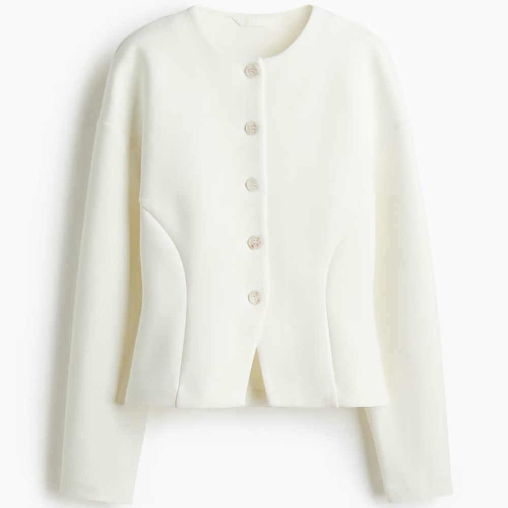 H&M Cream Women's Blazer